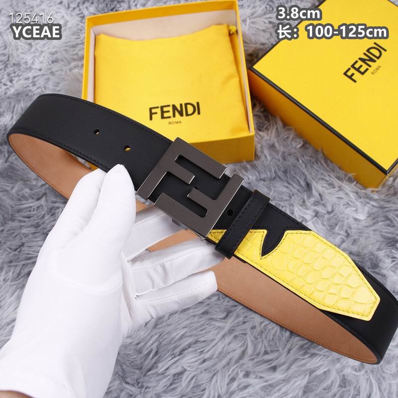 Fendi belt 38mmX100-125cm  8L (107)