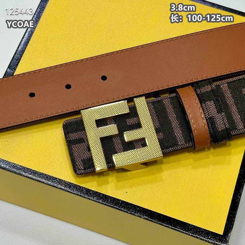 Fendi belt 38mmX100-125cm  8L (11)