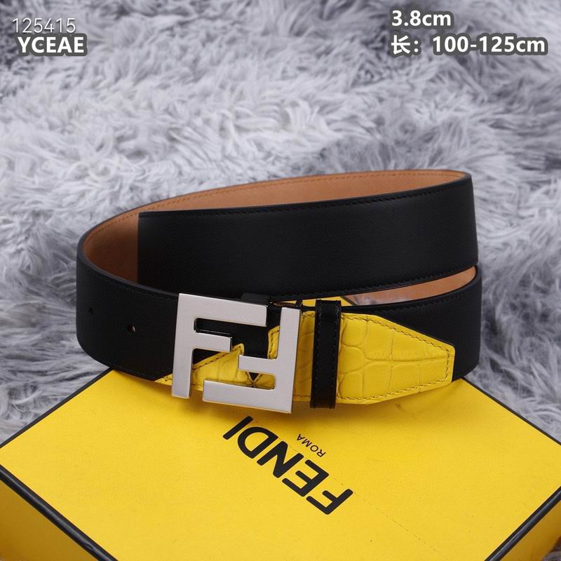 Fendi belt 38mmX100-125cm  8L (112)