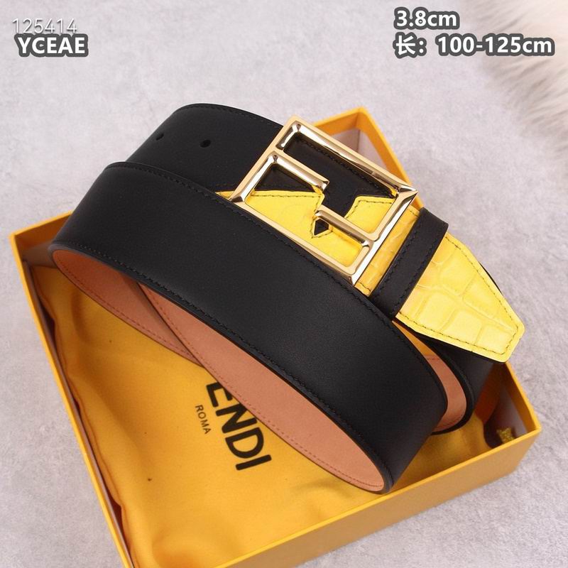 Fendi belt 38mmX100-125cm  8L (116)