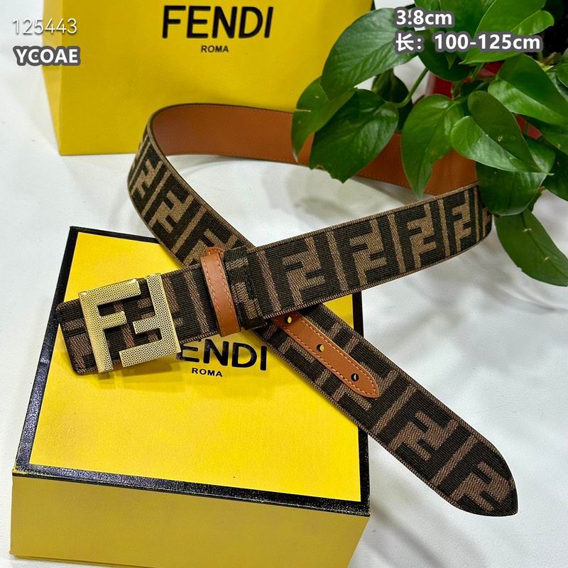 Fendi belt 38mmX100-125cm  8L (12)