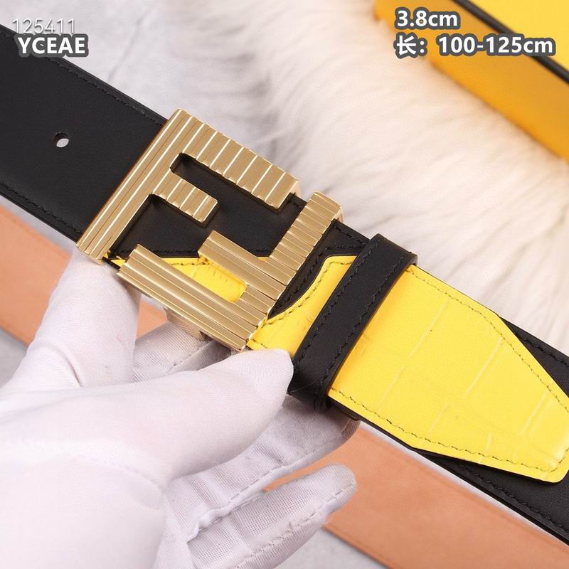 Fendi belt 38mmX100-125cm  8L (122)