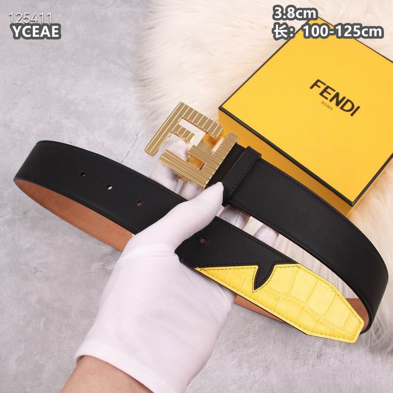 Fendi belt 38mmX100-125cm  8L (125)