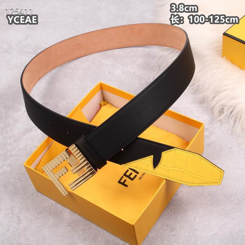 Fendi belt 38mmX100-125cm  8L (126)