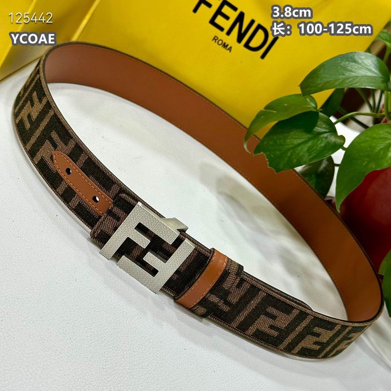 Fendi belt 38mmX100-125cm  8L (13)