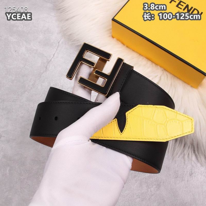 Fendi belt 38mmX100-125cm  8L (138)