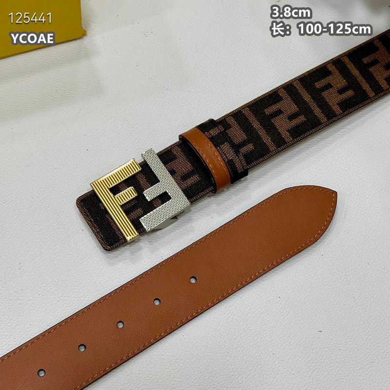 Fendi belt 38mmX100-125cm  8L (18)
