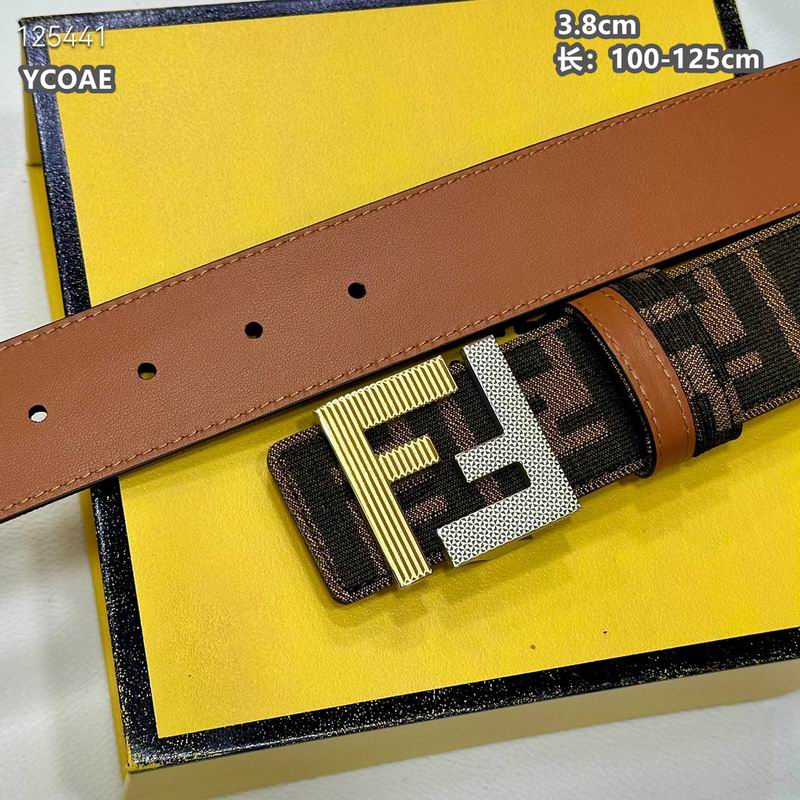 Fendi belt 38mmX100-125cm  8L (19)