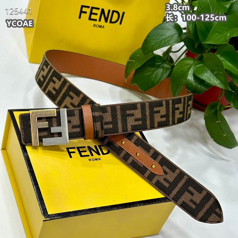 Fendi belt 38mmX100-125cm  8L (20)