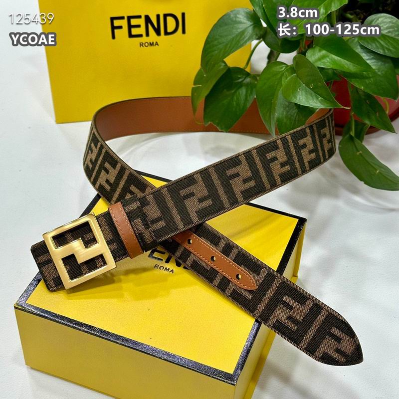 Fendi belt 38mmX100-125cm  8L (28)