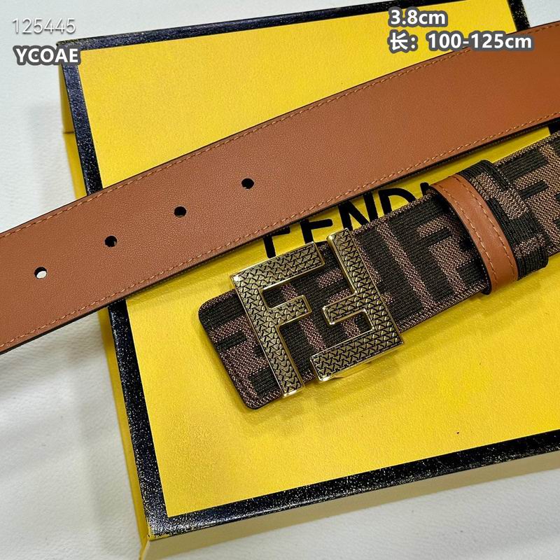 Fendi belt 38mmX100-125cm  8L (3)