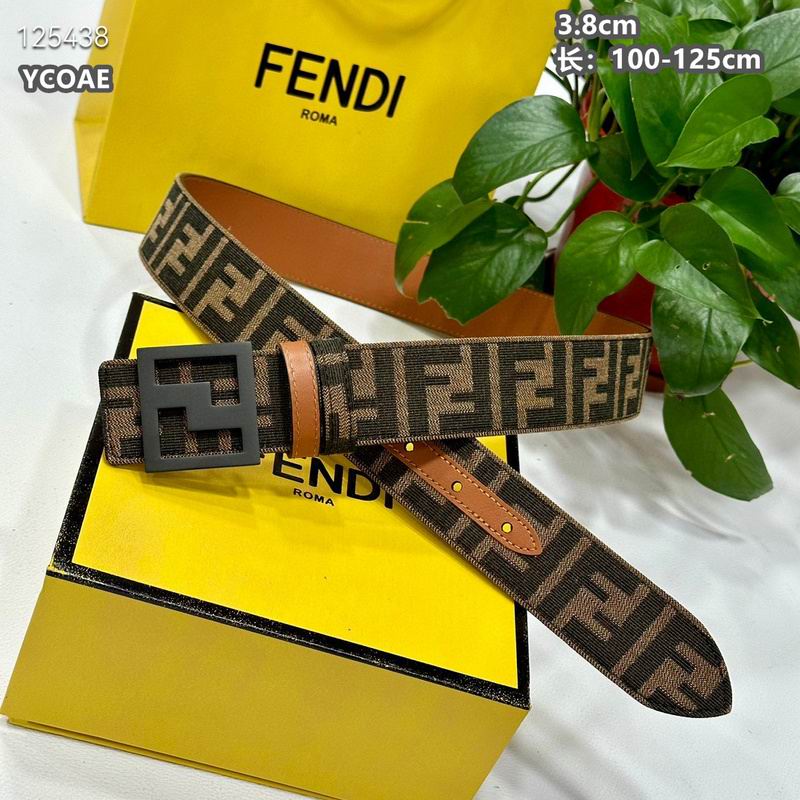 Fendi belt 38mmX100-125cm  8L (32)