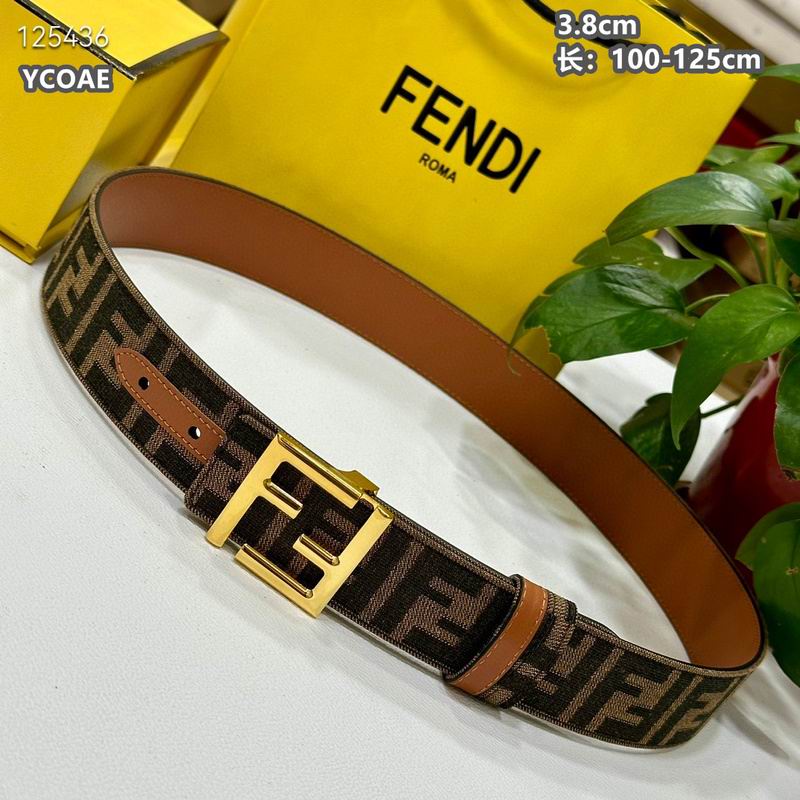 Fendi belt 38mmX100-125cm  8L (37)