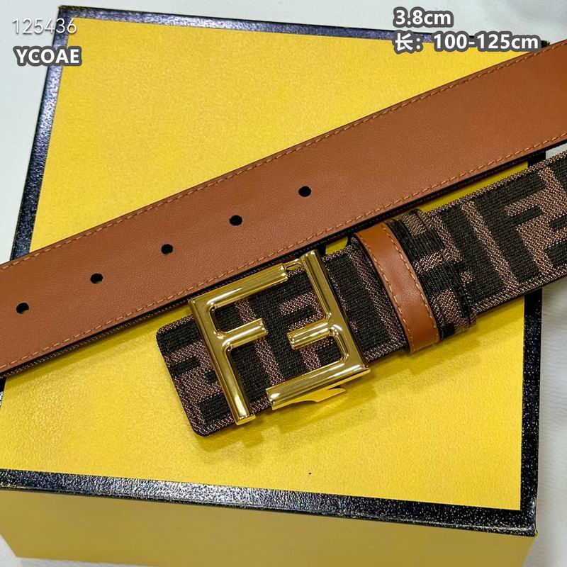 Fendi belt 38mmX100-125cm  8L (39)
