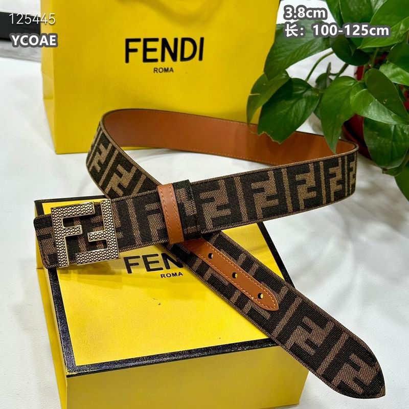 Fendi belt 38mmX100-125cm  8L (4)
