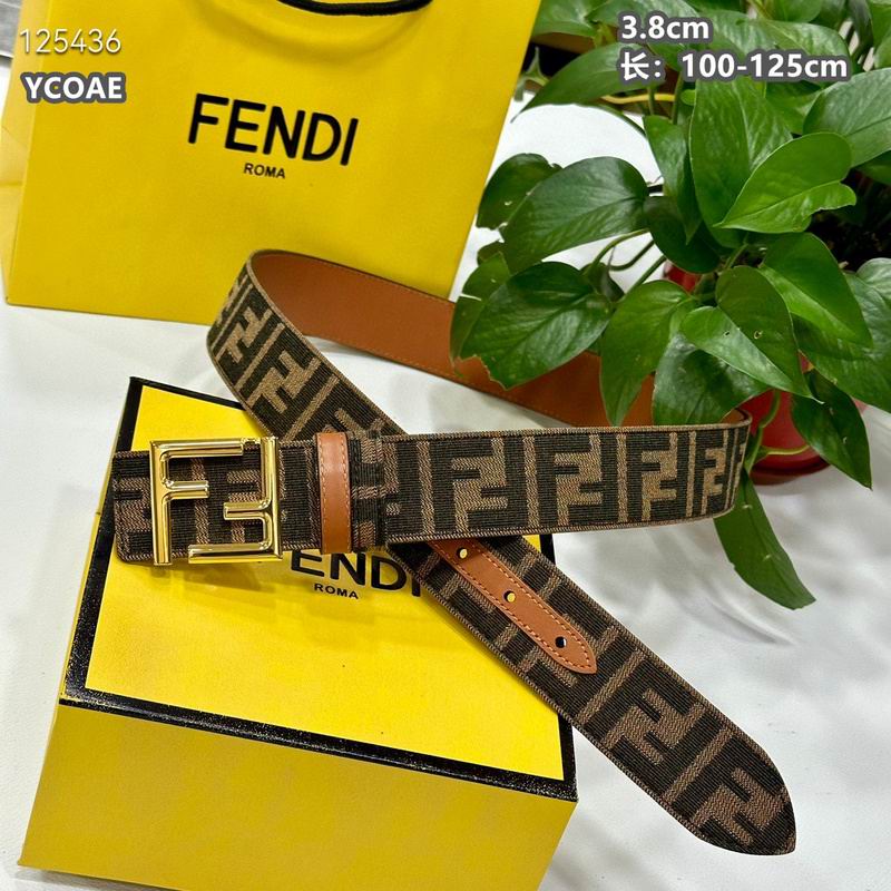 Fendi belt 38mmX100-125cm  8L (40)