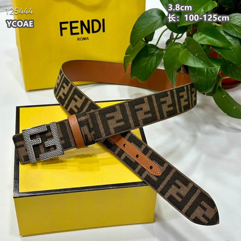 Fendi belt 38mmX100-125cm  8L (8)