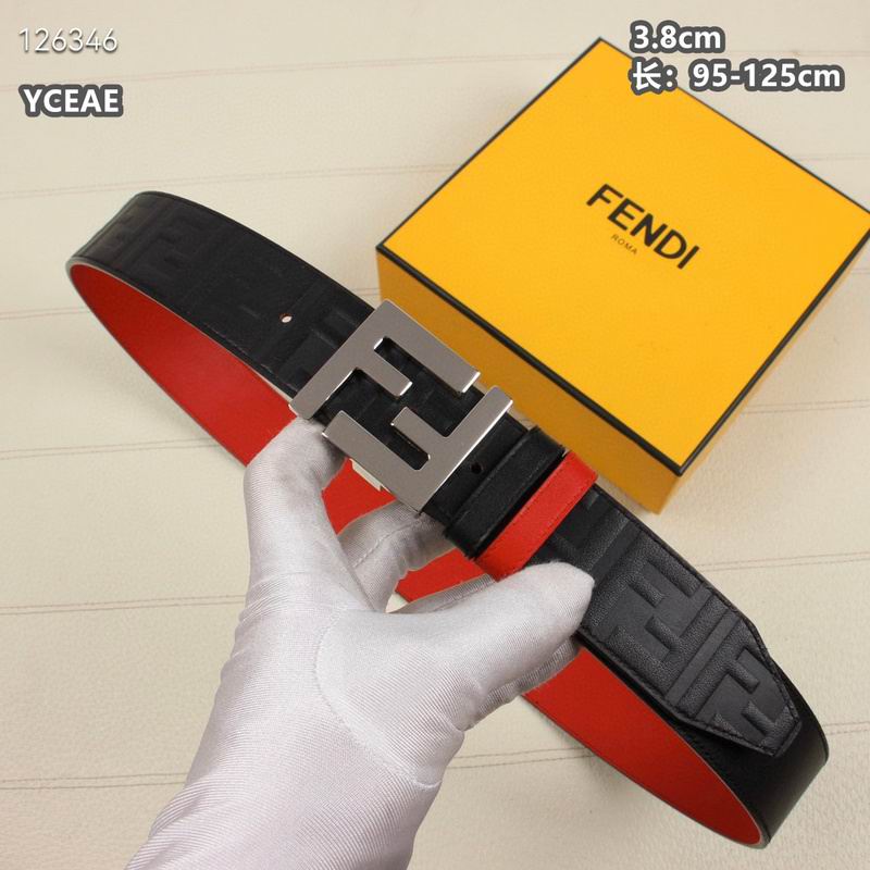 Fendi belt 38mmX95-125cm  8L (1)