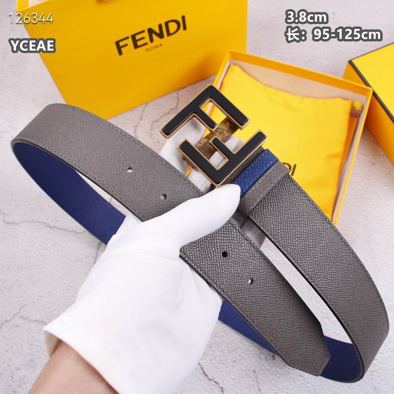 Fendi belt 38mmX95-125cm  8L (11)