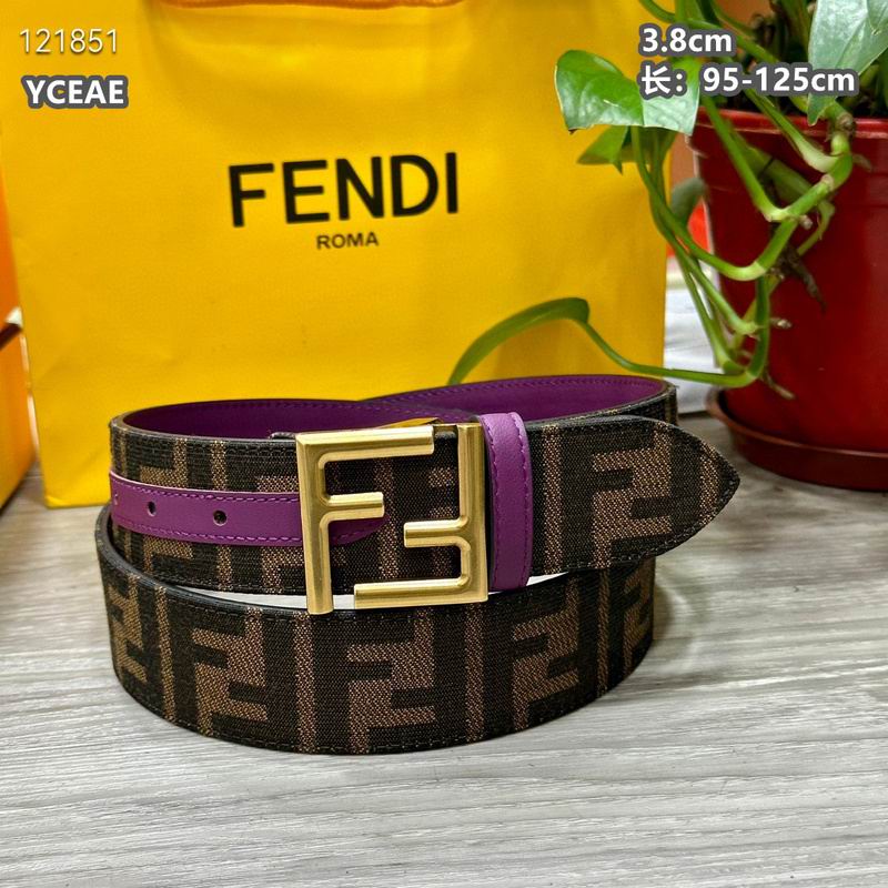 Fendi belt 38mmX95-125cm  8L (155)