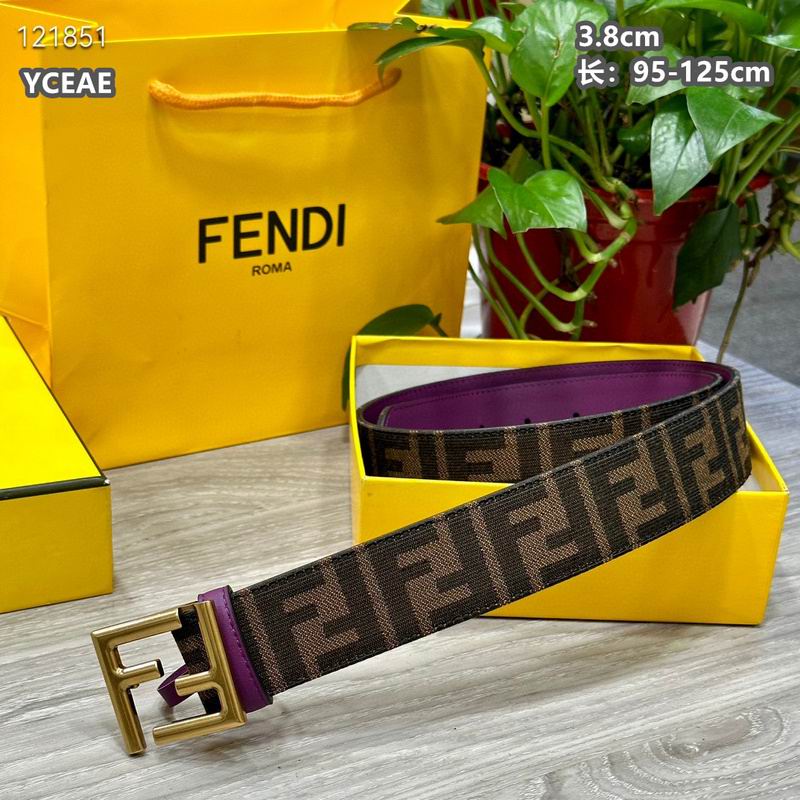 Fendi belt 38mmX95-125cm  8L (156)
