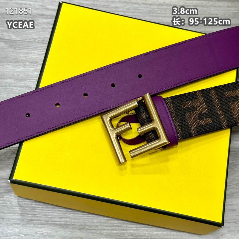 Fendi belt 38mmX95-125cm  8L (157)