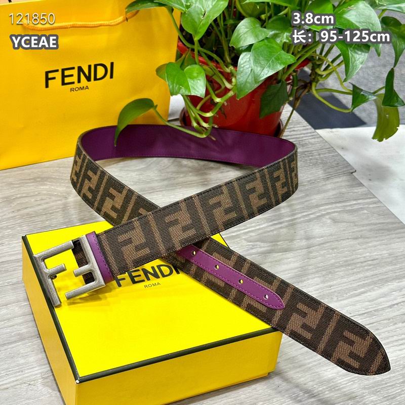 Fendi belt 38mmX95-125cm  8L (162)