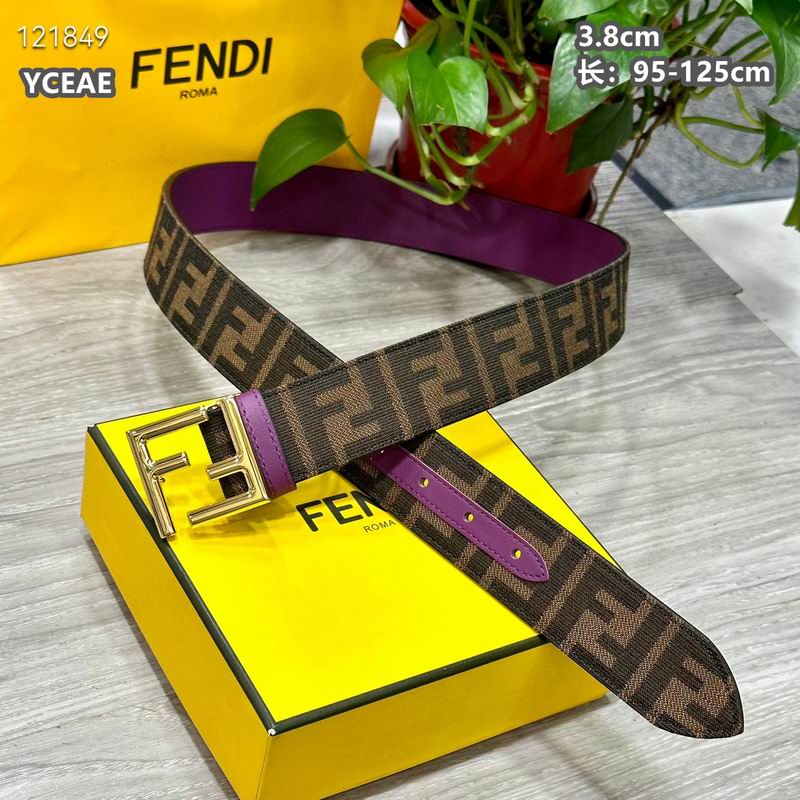 Fendi belt 38mmX95-125cm  8L (166)