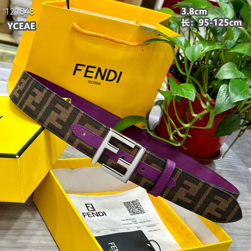 Fendi belt 38mmX95-125cm  8L (168)