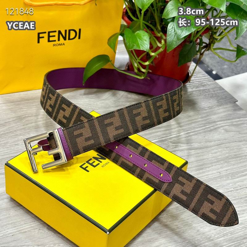 Fendi belt 38mmX95-125cm  8L (171)
