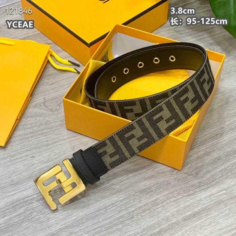 Fendi belt 38mmX95-125cm  8L (179)