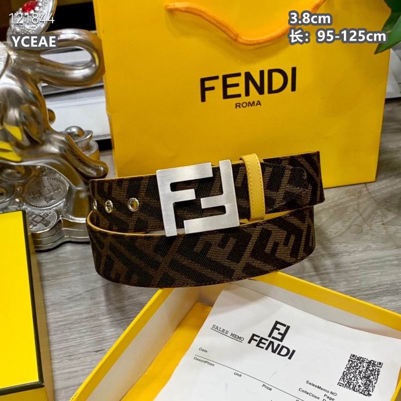 Fendi belt 38mmX95-125cm  8L (188)