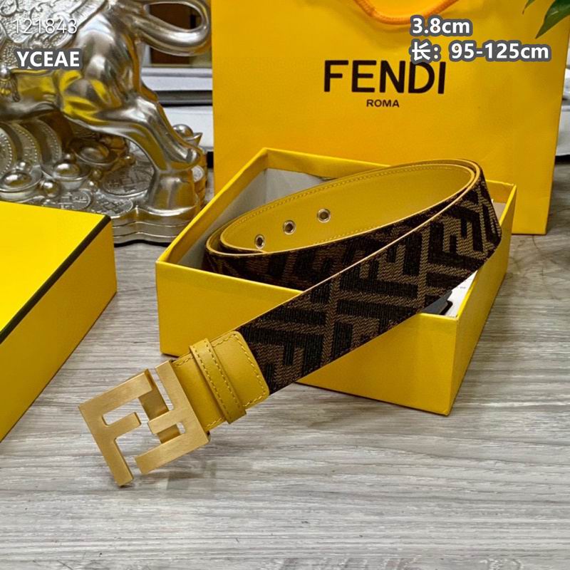 Fendi belt 38mmX95-125cm  8L (191)