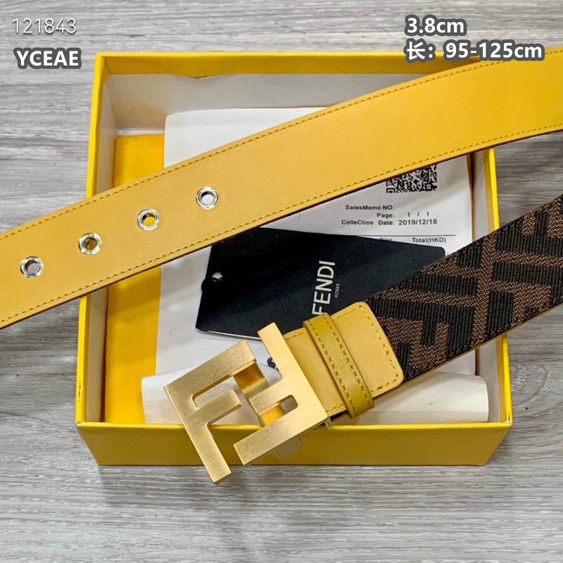 Fendi belt 38mmX95-125cm  8L (192)