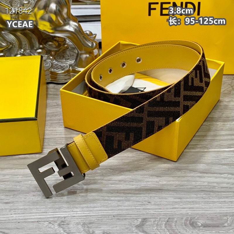 Fendi belt 38mmX95-125cm  8L (197)