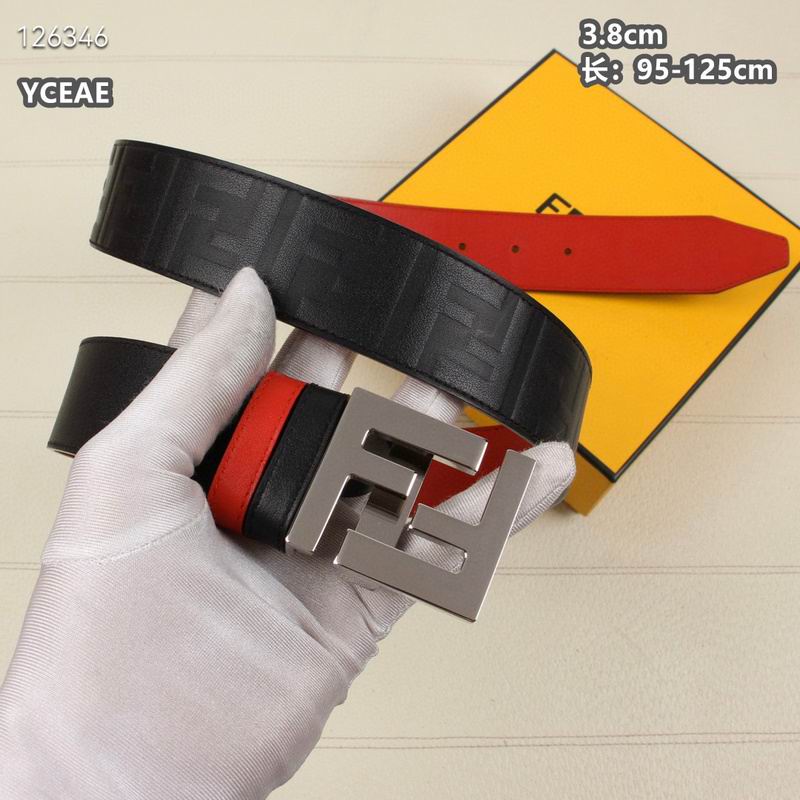 Fendi belt 38mmX95-125cm  8L (2)