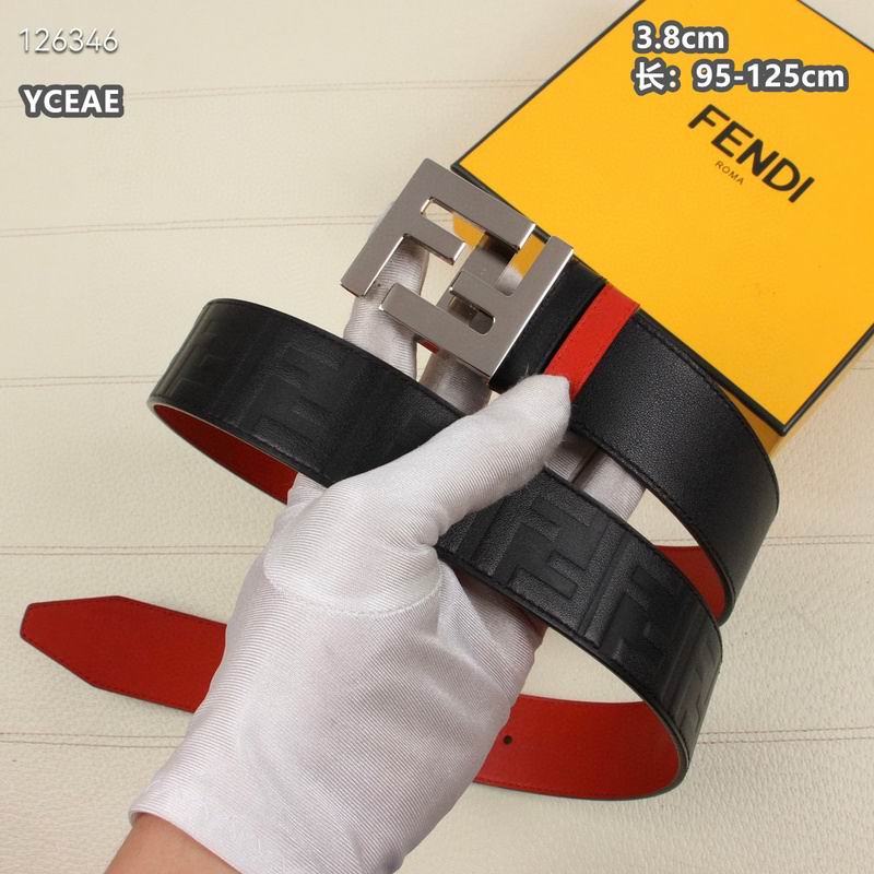 Fendi belt 38mmX95-125cm  8L (3)