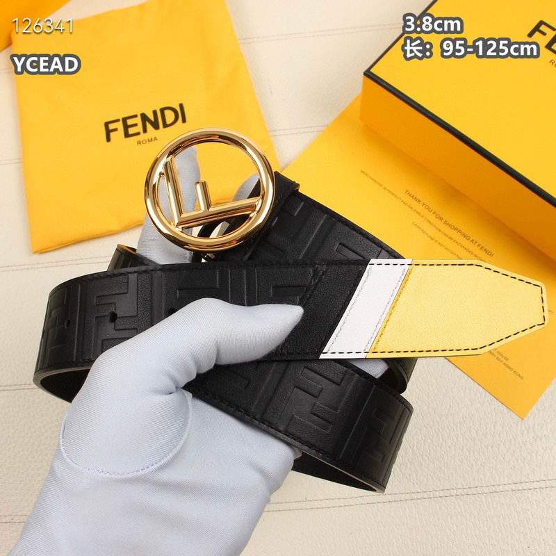 Fendi belt 38mmX95-125cm  8L (51)