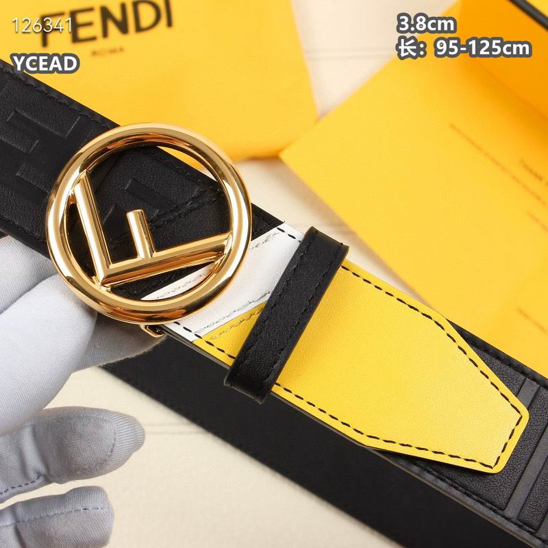 Fendi belt 38mmX95-125cm  8L (53)