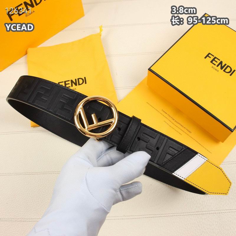 Fendi belt 38mmX95-125cm  8L (54)