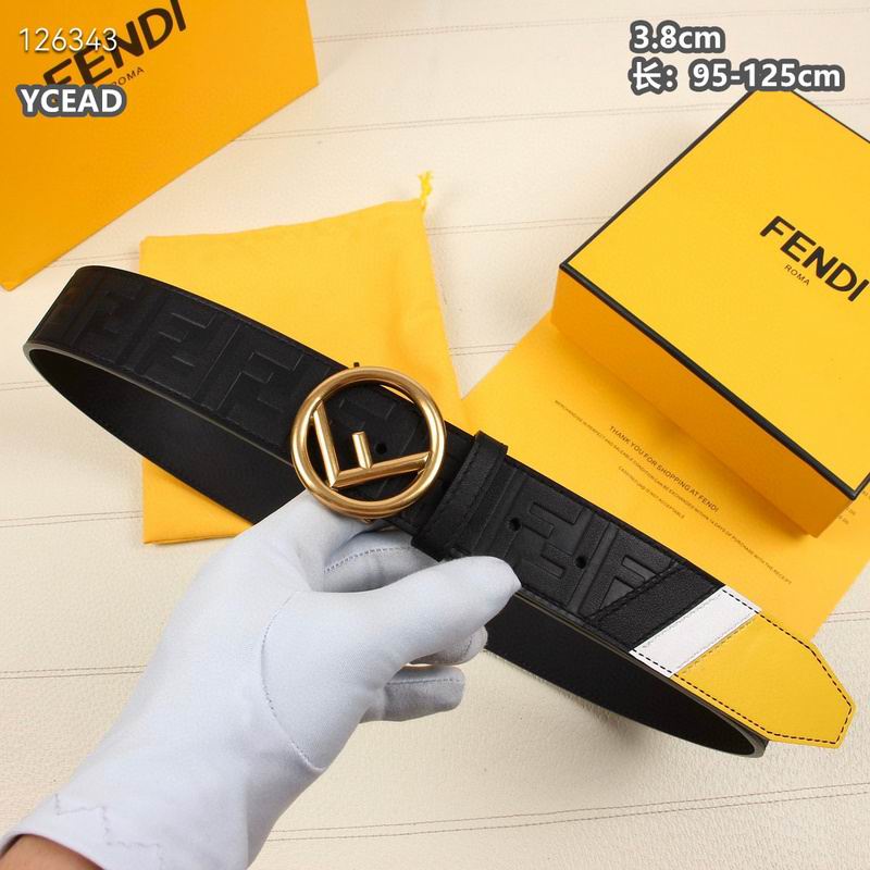 Fendi belt 38mmX95-125cm  8L (57)