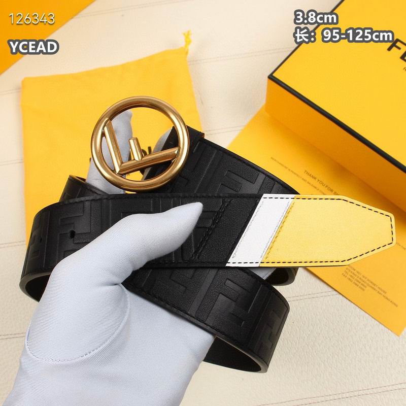 Fendi belt 38mmX95-125cm  8L (59)