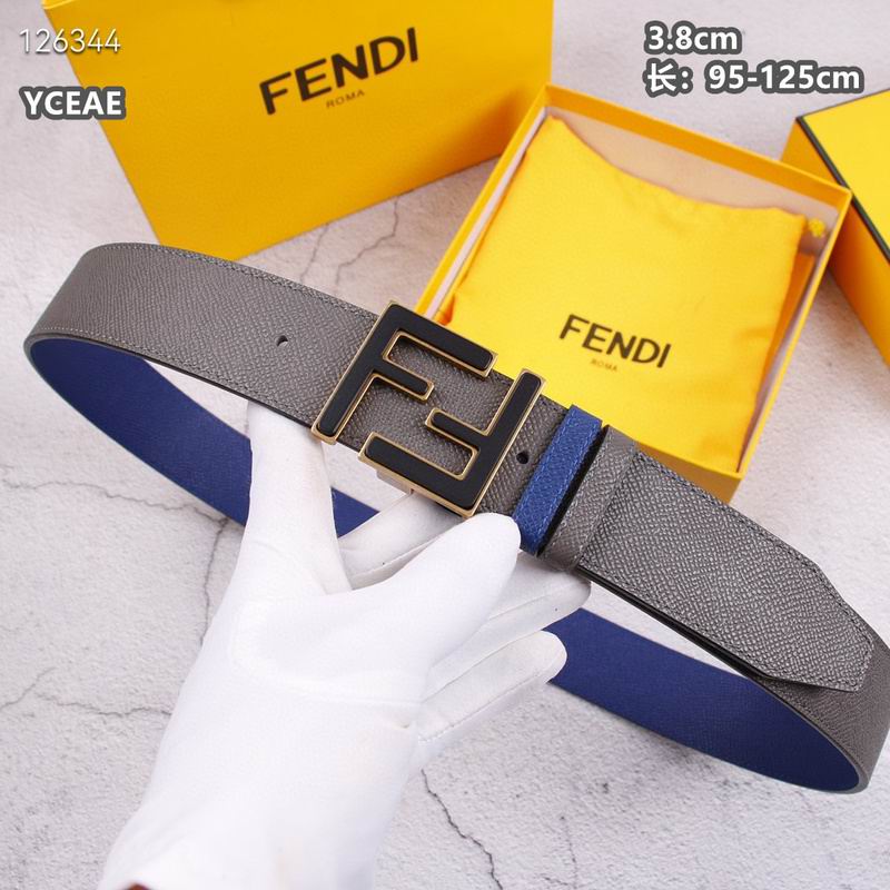 Fendi belt 38mmX95-125cm  8L (9)