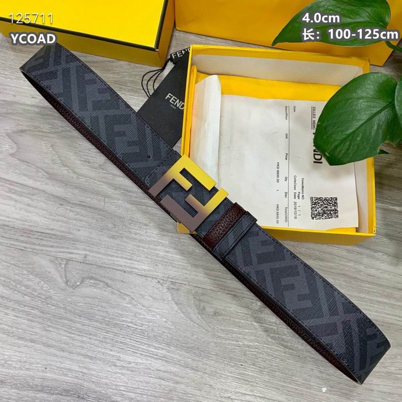 Fendi belt 40mmX100-125cm  8L (130)