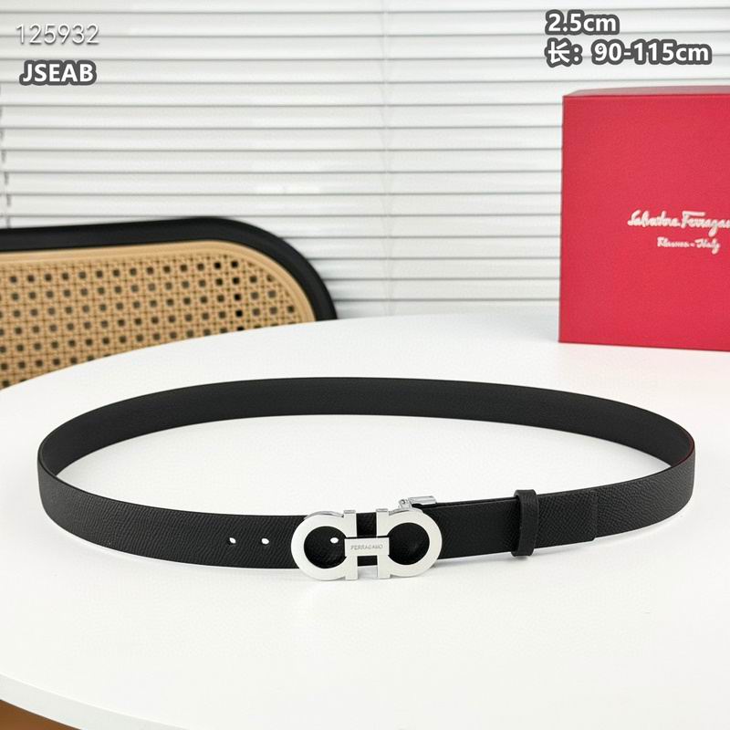 Ferragamo belt 25mmX90-115cm 8L (8)