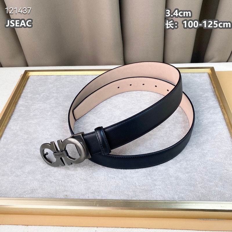 Ferragamo belt 34mmX100-125cm 8L (425)