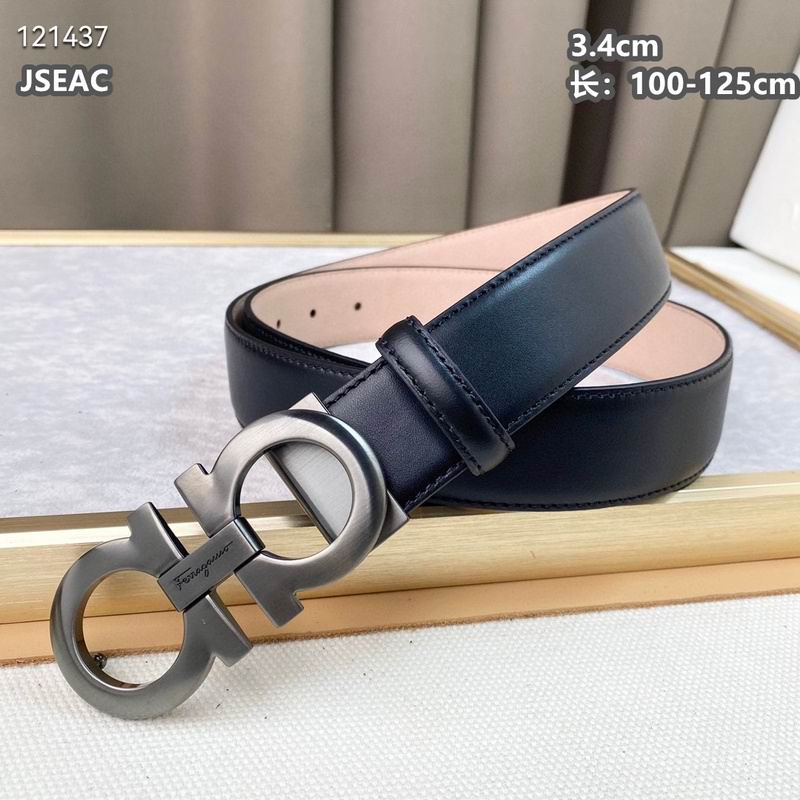 Ferragamo belt 34mmX100-125cm 8L (426)