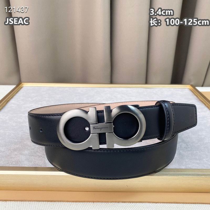 Ferragamo belt 34mmX100-125cm 8L (427)