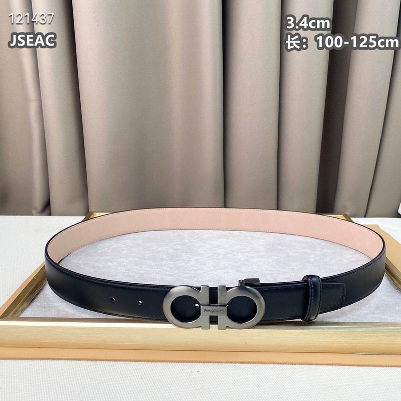 Ferragamo belt 34mmX100-125cm 8L (428)