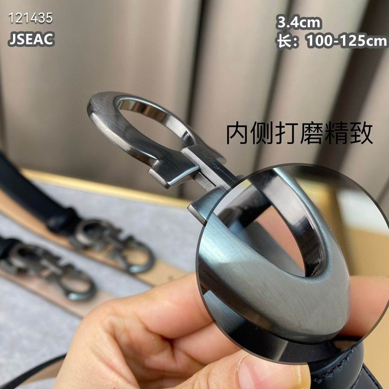 Ferragamo belt 34mmX100-125cm 8L (435)